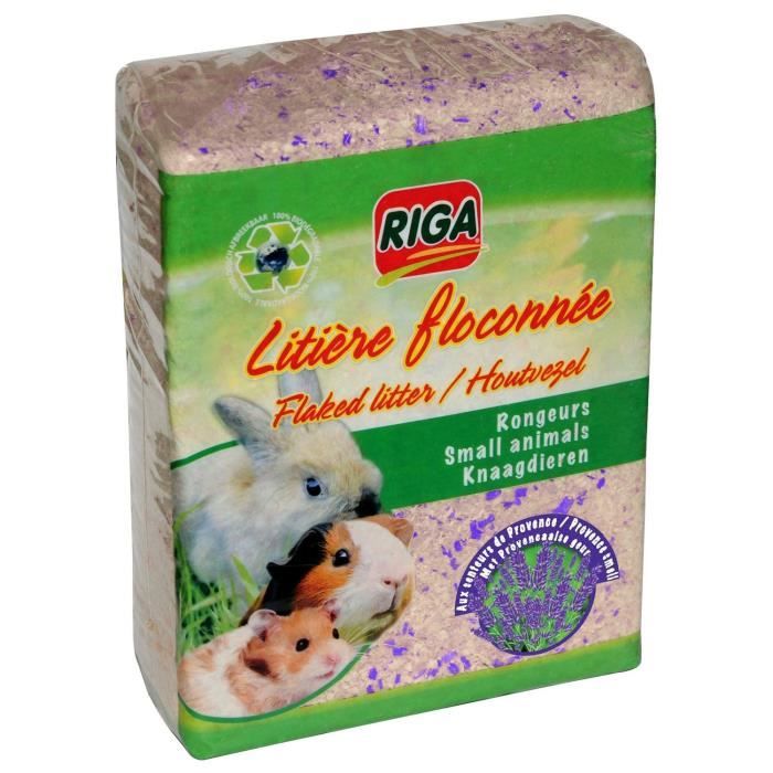 Litière flocon parfum provence - Pour rongeurs - 1kg
