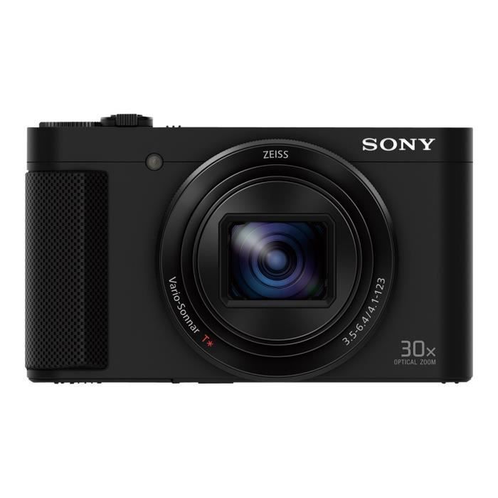 Sony Cyber-shot DSC-HX90 Appareil photo numérique compact 18.2 MP 1080p - 60 pi-s 30x zoom optique Carl Zeiss Wi-Fi, NFC noir