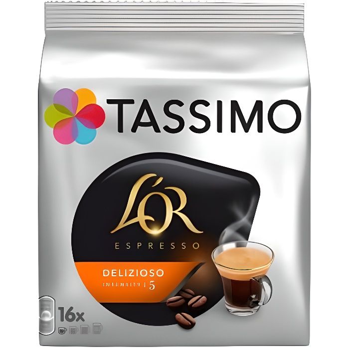 Tassimo - Tassimo L’OR Espresso Delizioso (lot de 48 capsules)