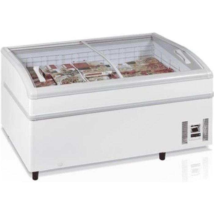 Réfrigérateur / Congélateur de Supermarché SHALLOW 150-CF - TEFCOLD - R290 490 Blanc