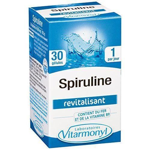 Vitarmonyl Spiruline 30 Gélules - Lot de 2 - FER