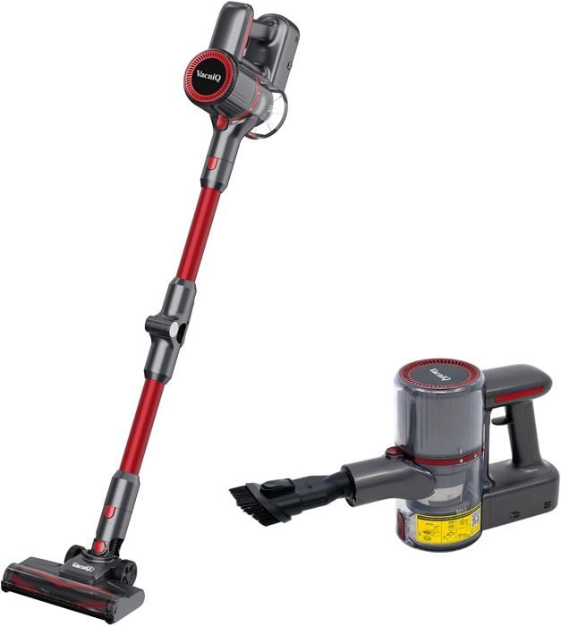 G899 Aspirateur Balai sans Fil,25000Pa/210W,40 Minutes d'aspiration ...