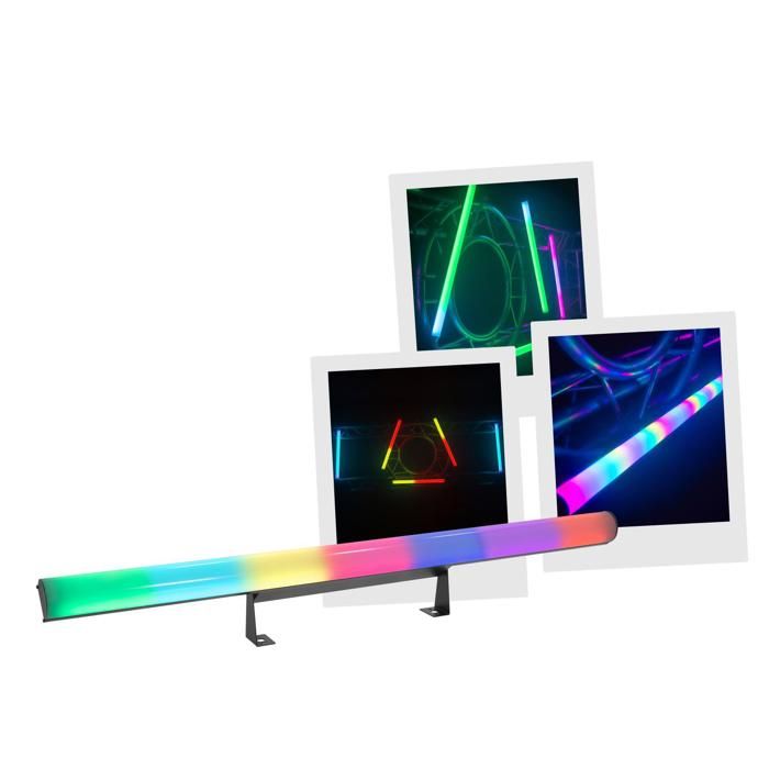 BoomTone DJ Neon Bar - Barre de LED multicolore avec 124 LED ...