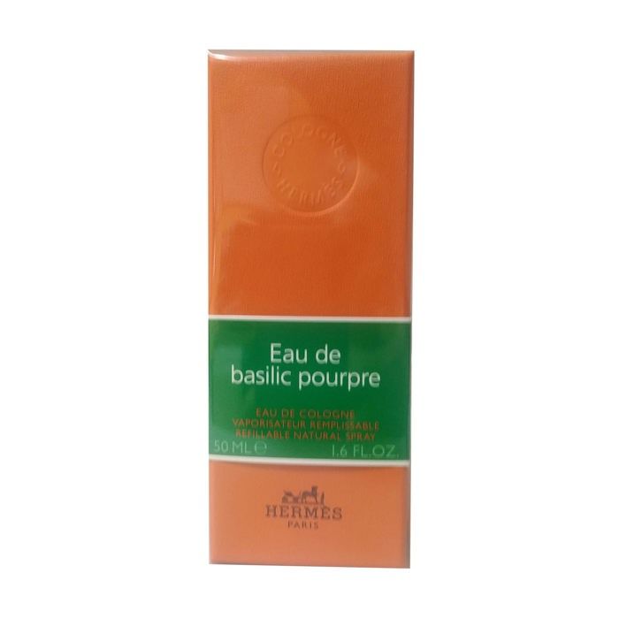 Eau de Cologne - HERMÈS - Eau Basilique Pourpre - 50ml - Couleur Orange - Pour Adultes
