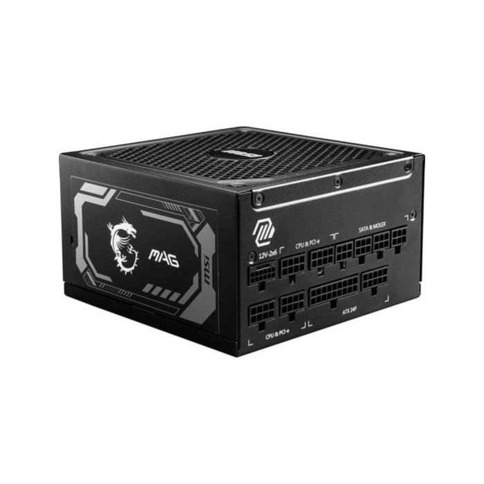 Fuente de Alimentacion MSI 80 Plus Gold MAG A1000GL Modular ATX 3.1 PCIe 5.0
