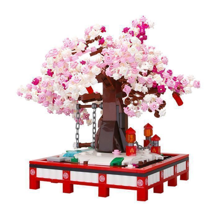 Bonsaï Cerisier en Fleurs - Garosa - Ensemble de blocs de construction ...