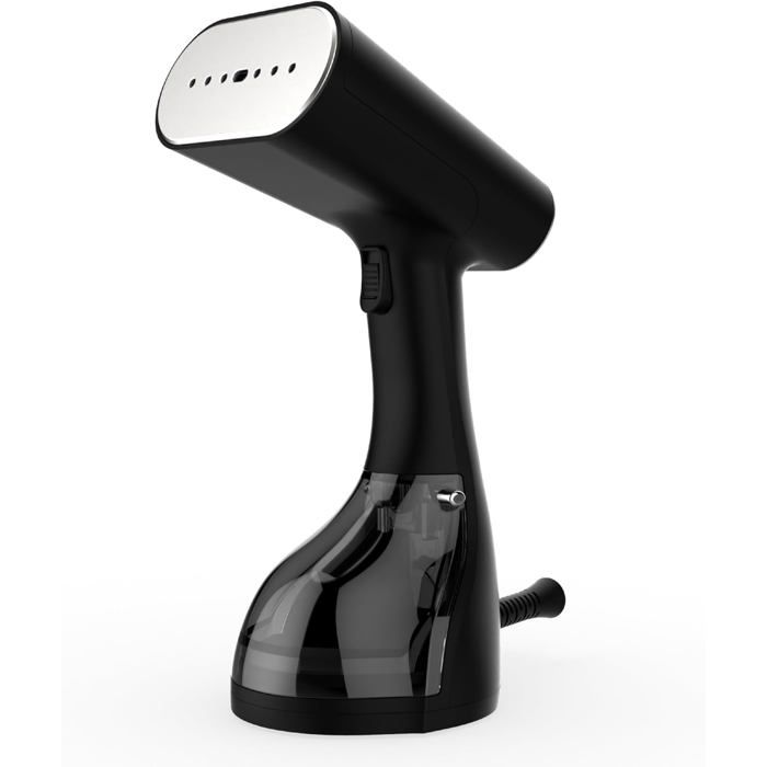 Défroisseur à vapeur portatif - TRAHOO - 2000W - 30g/min - 260ml - Prêt en 30s - Câble 3m - Format compact - Noir - Trahoo