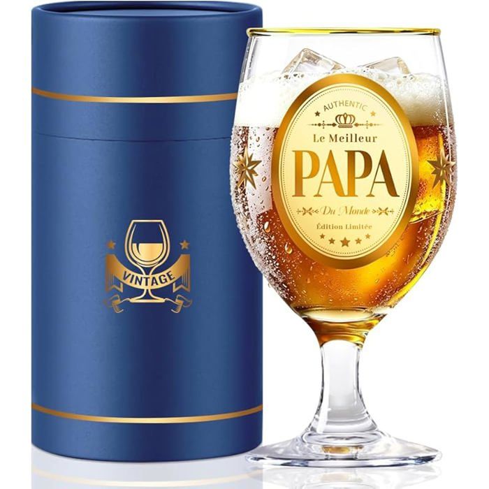 Cadeau Papa Verre à Bière Fete des Peres Idee Cadeau