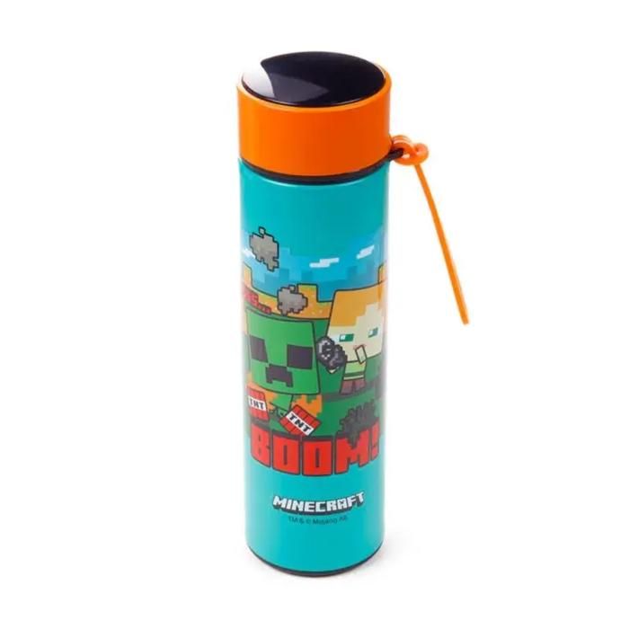 Gourde en Acier Inoxydable Puckator Minecraft BOOM
