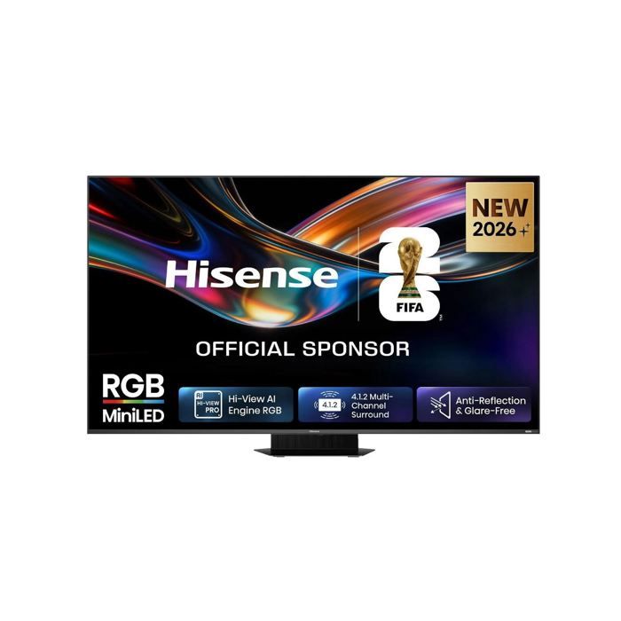 Téléviseur LED HISENSE 65UR9DS Mini LED 65 pouces 4K UHD Smart TV incurvé