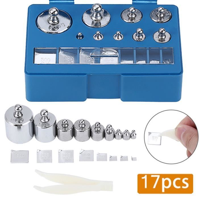 Lot De 4 Poids D'étalonnage 100g Plaqués - Pour Balance De Précision, Laboratoire, Pesée En Grammes - 6