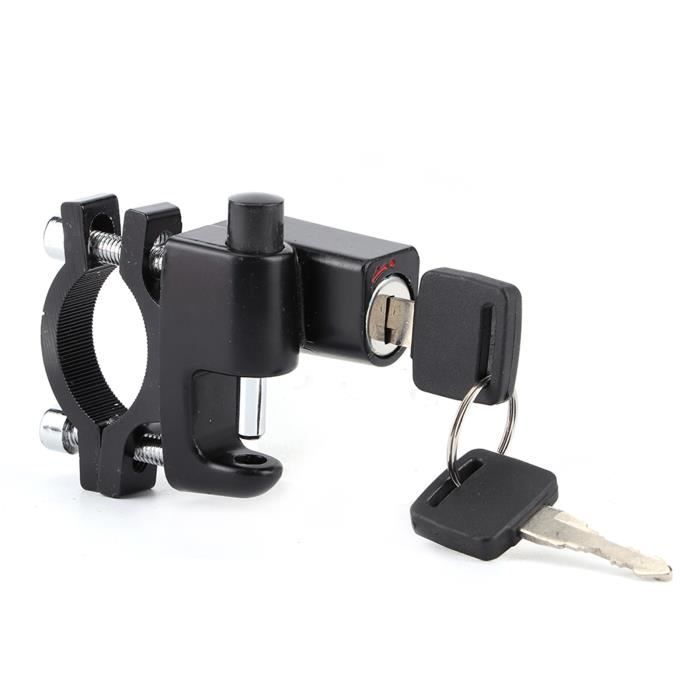 Antivol à Disque Avec Alarme 110 DB Pour Moto/vélo - Rechargeable USB-C, étanche, Avec Câble De Rappel - Compatible Freins à Disque ≤7 Mm