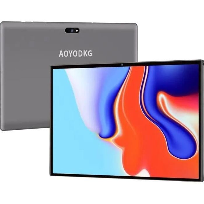 Tablette Tactile 10 Pouces – Dual SIM 4G – WiFi – 8000mAh – Bluetooth GPS Type-C (5.0+8.0 MP Camera) 3Go RAM – 32 Go ROM /128GB