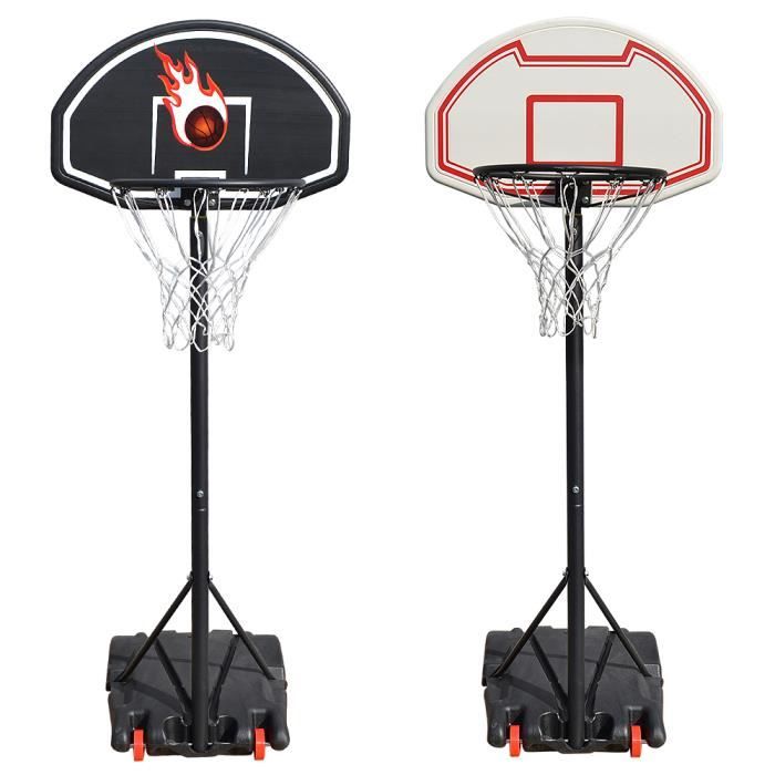 Panier de basket ball Portable Syst me de filet sur roues Hauteur
