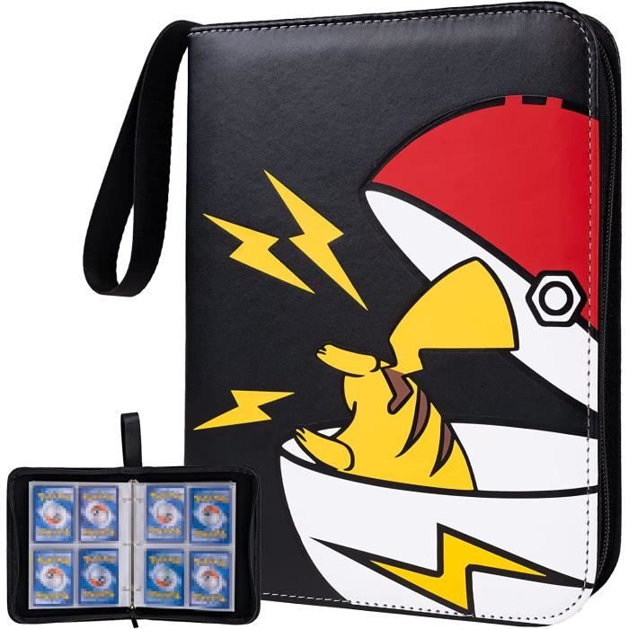 Classeur Carte Classeur Pour Cartes De Collection - Capacité 900 Cartes, 50 Pages | Pochette étanche, Fermeture 3 Côtés | Idéal One Piece, Pokémon, Jeux