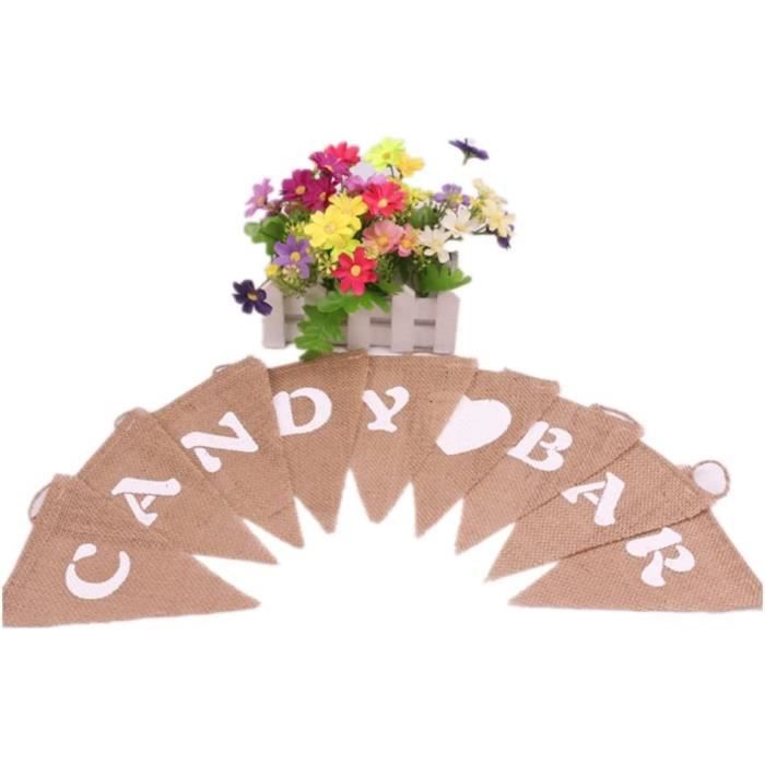 Bannière Guirlande Glace Pour Décorations Fête - Thème Candyland, Anniversaire, Baby Shower, Mariage, Décoration Sucrée