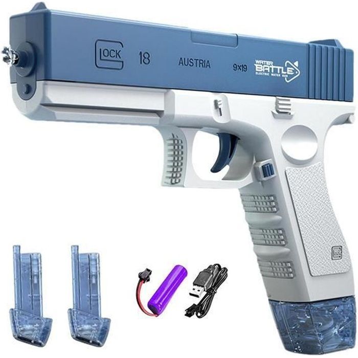SafeI6 Pistolet à eau électrique pour enfants, jouet pour enfants, pompage  automatique, induction, absorption - Cdiscount Jeux - Jouets