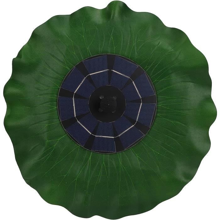 VINGO Fontaine Solaire Extérieure Flottante 1.5W Pompe Bassin Solaire Et 7 Buses Pour Exterieur 63916064