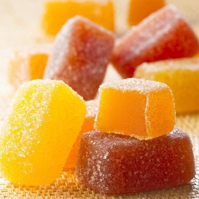 Pâtes de Fruits d'Auvergne Conditionnement Lot de 2 Fabriqué en