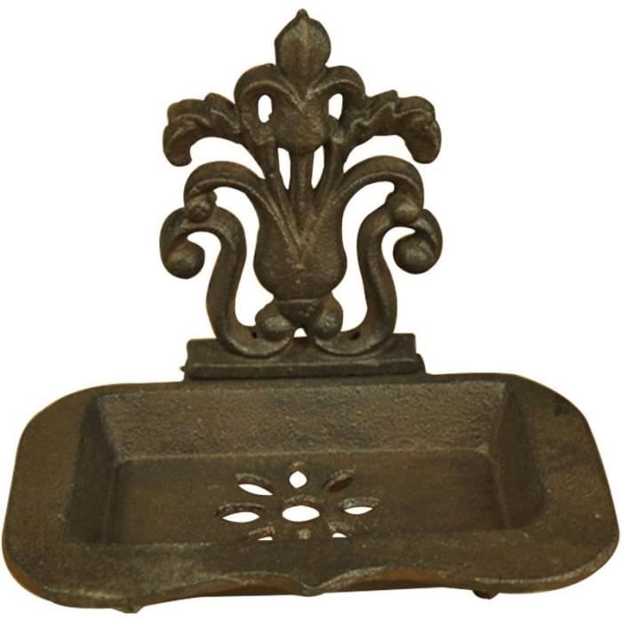 PORTE SAVON MURAL En Porcelaine De Paris Salle De Bain Motif Floral EUR