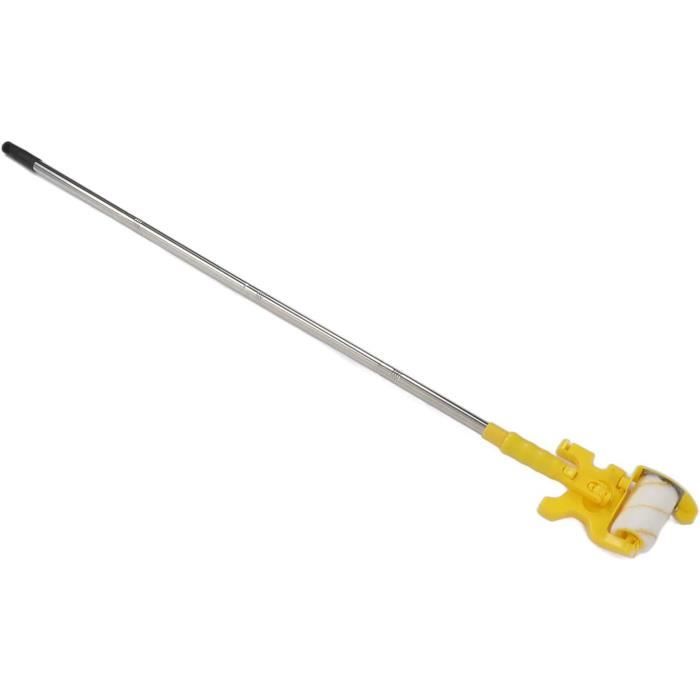 Perche Télescopique Pour Rouleau Peinture – 2,4 à 6 Pieds (0,7 à 1,8 M), Noir/jaune