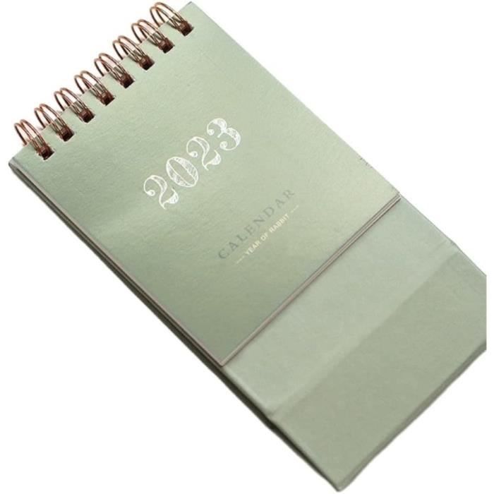 Calendrier Horloge 3D 2026 - Calendrier Bloc-notes Sculpture Papier