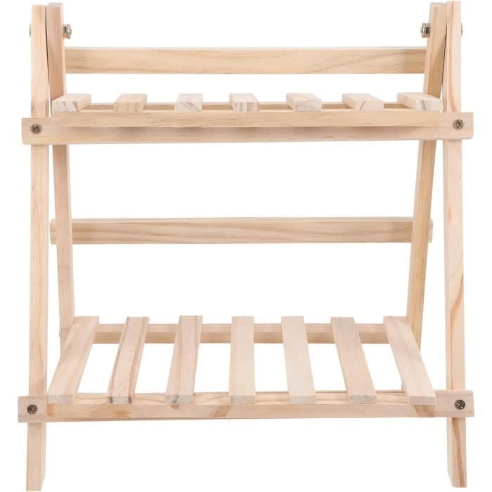 Cabilock Support Pour Plantes Bois Étagère à Plantes Pour Pots De Fleurs Robuste Et Autoportant Pour Bonsaï Cabilock Support Pour Plantes Bois Étagère à Plantes Pour Pots De Fleurs Robuste Et Autoportant Pour Bonsaï