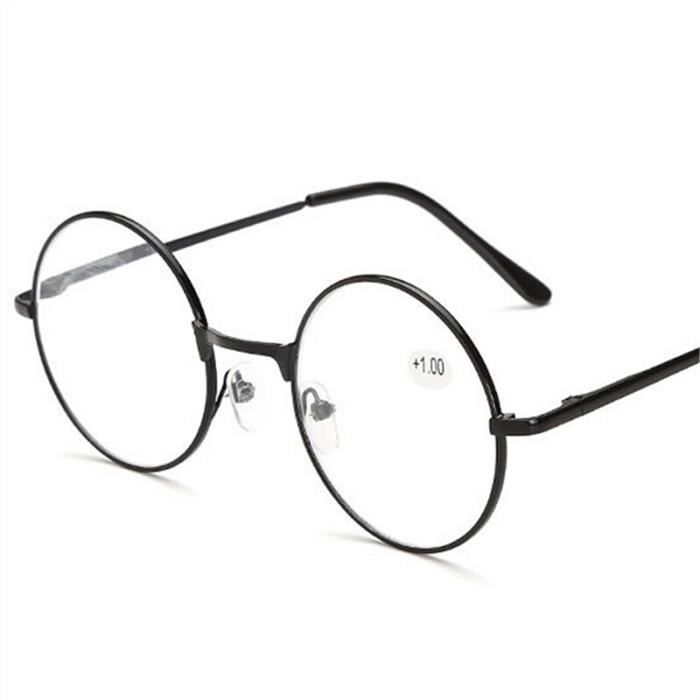 Pack De 3 Lunettes De Lecture Rondes Rétro PANTONA - Homme/Femme - Dioptries +1.50 à +3.00 - Style Vintage Années 80