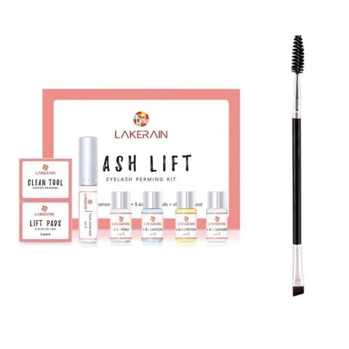 Kit de rehaussement de cils durable,version améliorée,rehausseur de cils,outils de maquillage,6