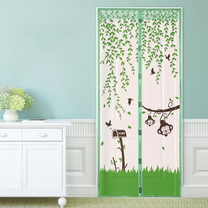 Moustiquaire Porte Fenetre 125 X 240 Cm Magnétique Rideau Insectes
