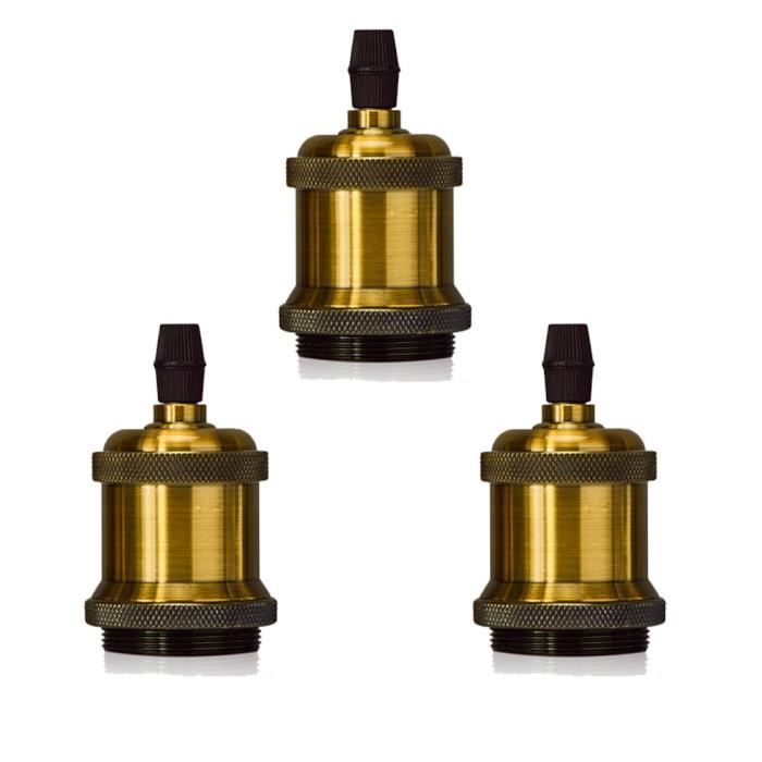 Yowei Lot De 3 E27 Douille Pour Lustre Suspension Plafonnier Applique Murale Achat Vente Yowei Lot De 3 E27 Douille Soldes Sur Cdiscount Dès Le 20 Janvier Cdiscount