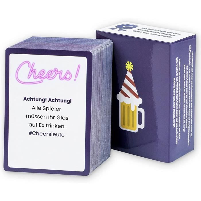 Jeu De Cartes Deal - Pour 2 à 5 Joueurs, à Partir De 8 Ans, Durée 10-30 Min - Amusant Pour Famille, Fêtes