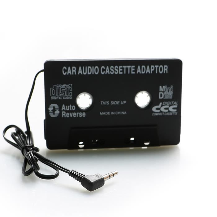 Cassette Adaptateur Audio MP3 & Smartphone, iPhone, Samsung