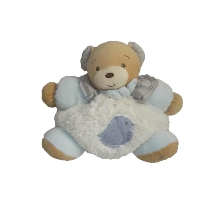 Doudou kaloo ours bleu hotsell