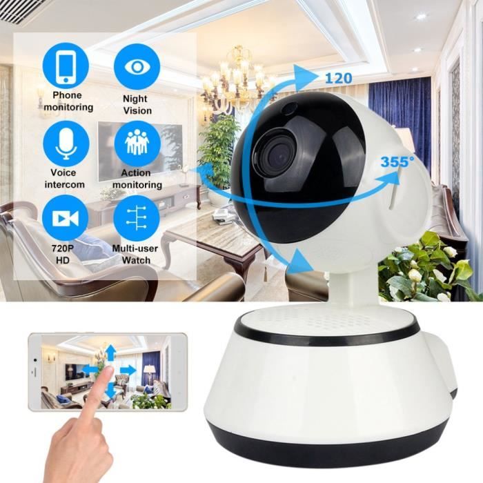 Baby Phone Ecoute Bebe Camera Ip De Securite A La Maison Sans Fil Camera Wifi Intelligente Wi Fi Enregistrement Type Eu Plug D Cdiscount Puericulture Eveil Bebe