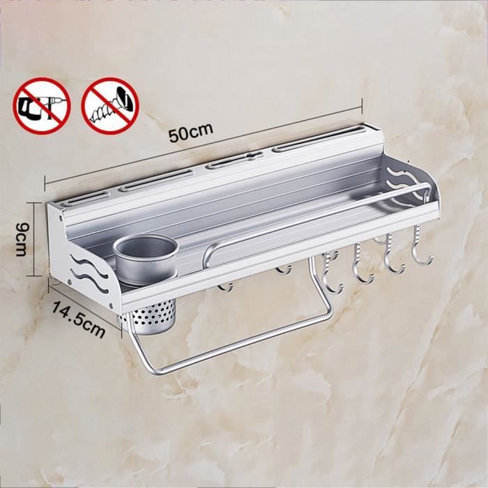 50cm Rangement Mural Cuisine Etagere Murale Cuisine Etagere De