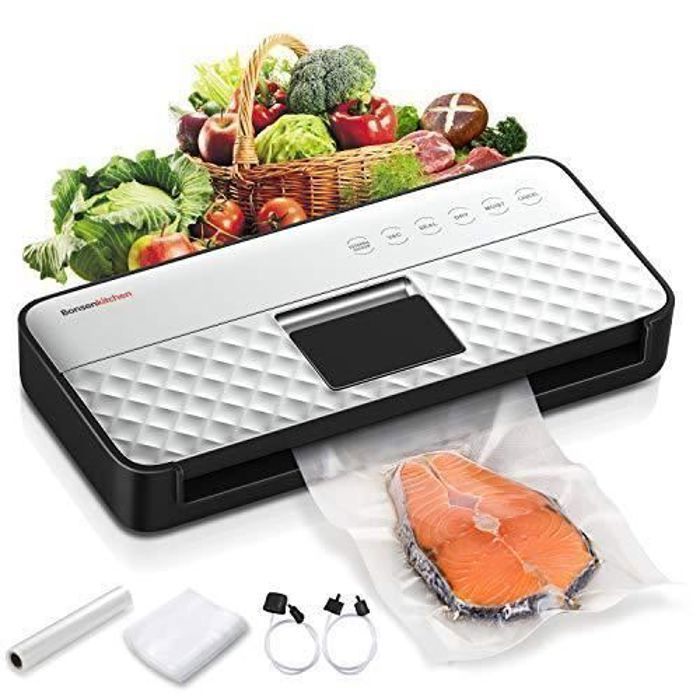 Bonsenkitchen Machine Sous Vide Alimentaire Automatique, 5 en 1