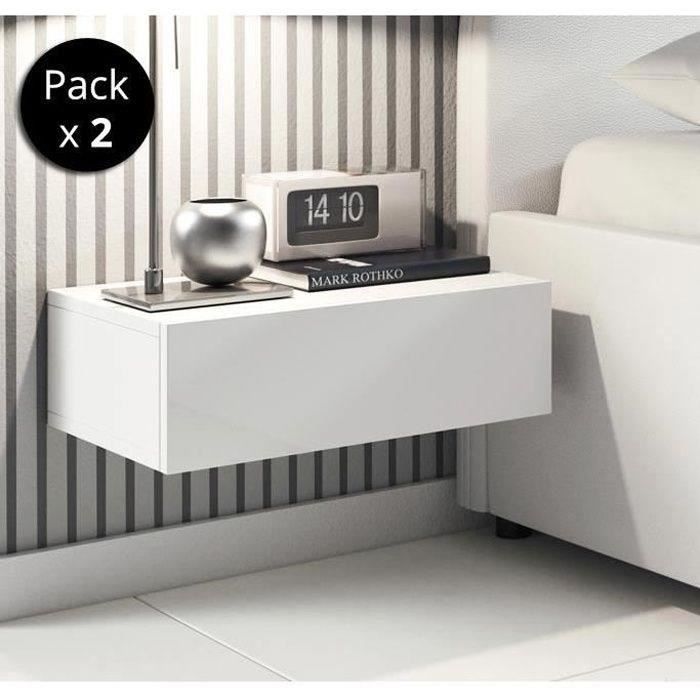 Table De Chevet Suspendue Table De Chevet Murale Pas Cher Cdiscount Com