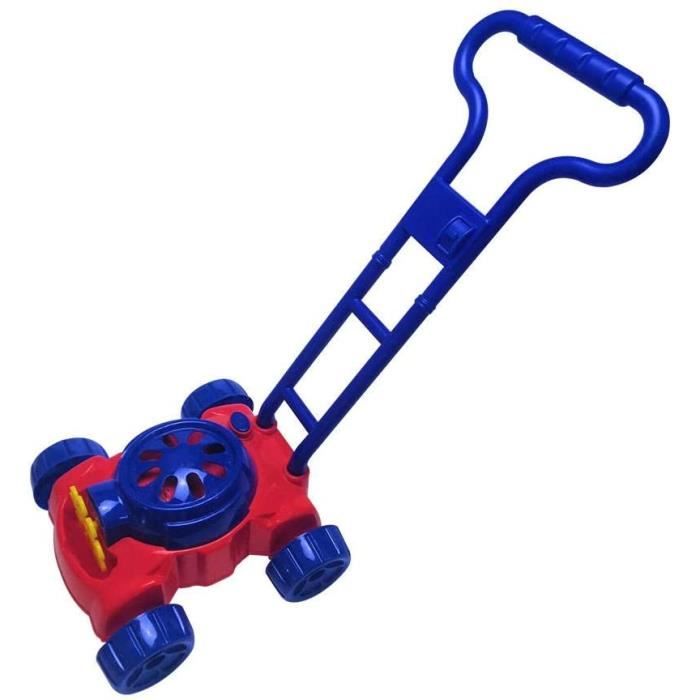 Machine Automatique à Bulles Pour Enfants, Tondeuse à Gazon à Bulles D'extérieur Pour Tout-petits, Jouets De Jardin, Jouets Cadeaux D'anniversaire Pour Bébés Garçons Et Filles