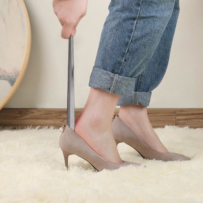 Chausse pied Corne de chaussure talons hauts de 30cm aide la