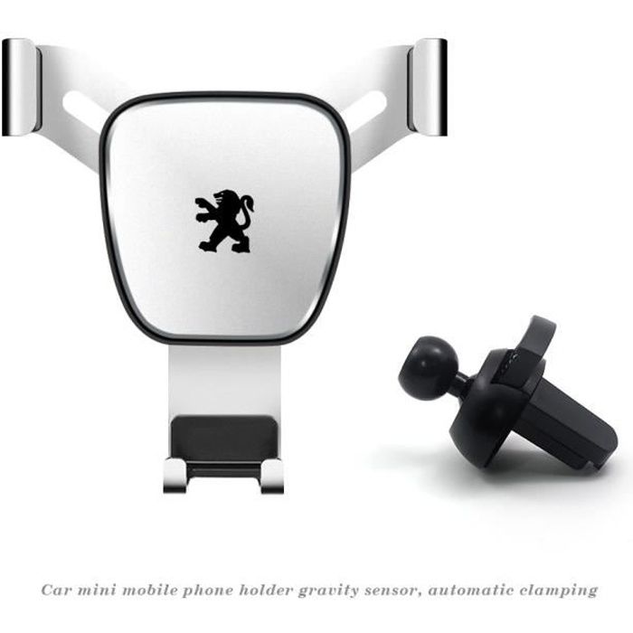 Accessoires Voiture,Support de téléphone portable pour voiture Peugeot 308  508, Clip de fixation par gravité - Type 1 Pcs Peugeot - Cdiscount  Téléphonie