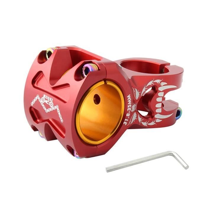 Bouchon De Direction Pour Vélo/VTT - Alliage Aluminium - Adaptateur 1" (24.5mm) Ou 1.25" (28.6mm) - Couleurs Au Choix (Rouge, Noir, Bleu, Or)