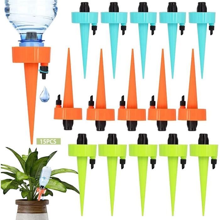 Système D'arrosage Goutte à Goutte Pour Plantes - Lot De 5 Réservoirs De 3,5L - Automatique, Idéal Pour Vacances Et Voyages - 11