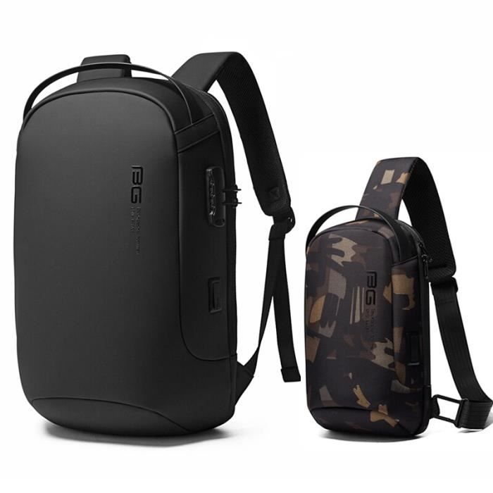 Sac à dos,Sac à dos antivol étanche pour hommes et femmes, 15.6 pouces,  pour le travail quotidien - Type MIX-Black-Camo-15 Pouces - Cdiscount  Bagagerie - Maroquinerie