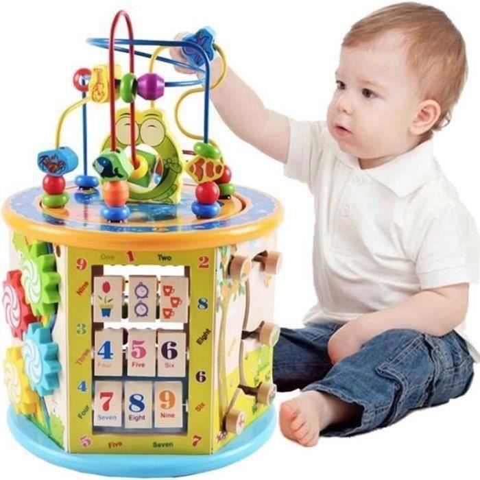 Jouet Motricité Fine Avec Pinces Et Perles Zunishaone | Jeu D'association Couleurs Pour Enfants 3-5 Ans | 40 Perles, 24 Cartes