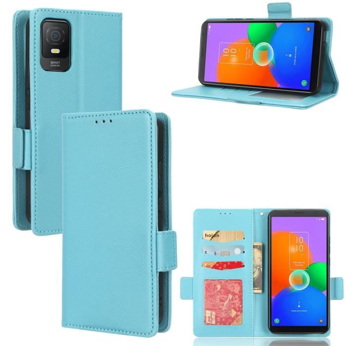 Étui pour TCL 20 XE 6 52 Pouces PU Cuir Couverture Magnétique Housse