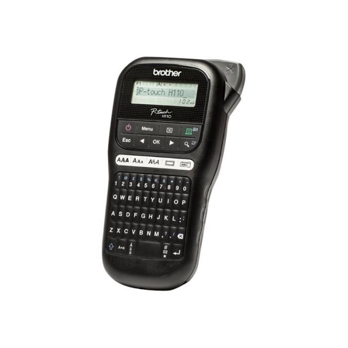 Étiqueteuse – Brother – PT-H110 – Monochrome – Portable – Transfert thermique