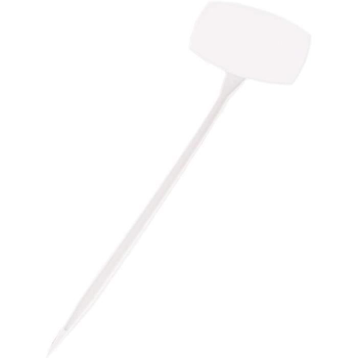 10 ÉTIQUETTES DE Jardinage Marqueuses Retournées Faciles à Nettoyer Et