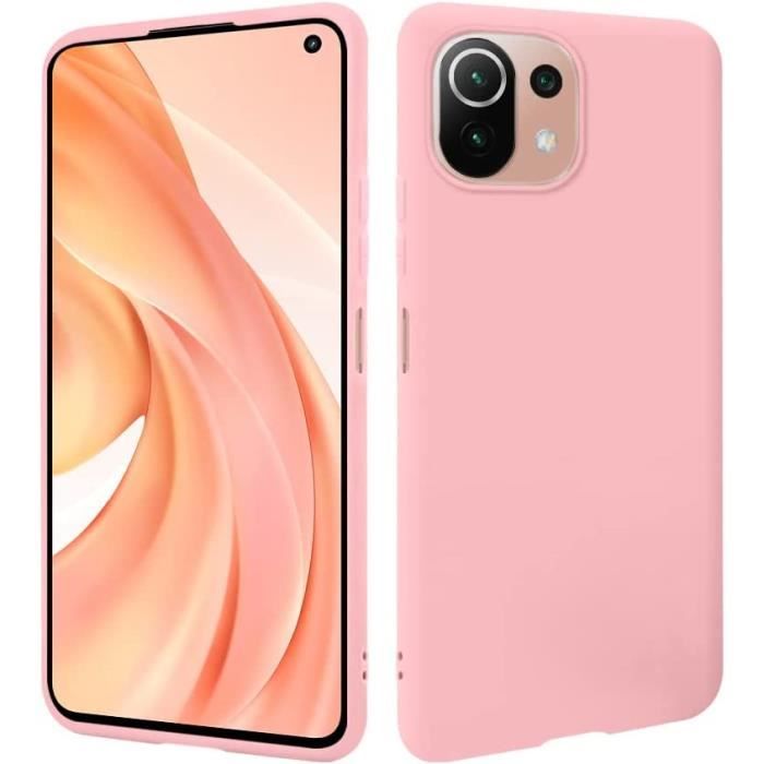 Custodia ALAMO Armor Per Xiaomi Mi 11 Lite (4G/5G/NE) – Antiurto Con Anello E Supporto Magnetico Rosso