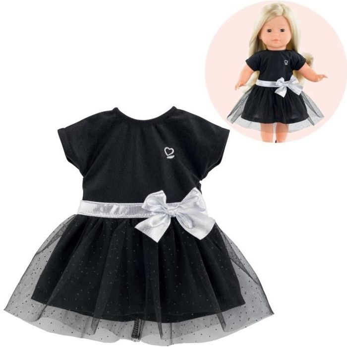 Robe de soiree noire pour poupee 36 cm COROLLE ma Corolle Pour enfant des 4 ans Cdiscount Jeux Jouets